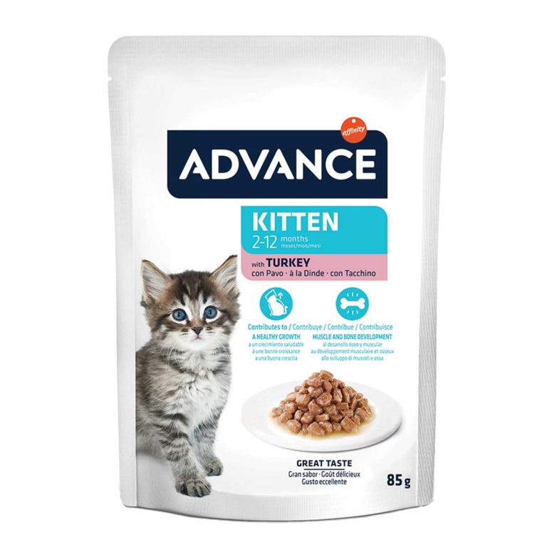 Advance Kitten Cat with Turkey in Gravy 85gr (Γαλοπούλα σε Σάλτσα)