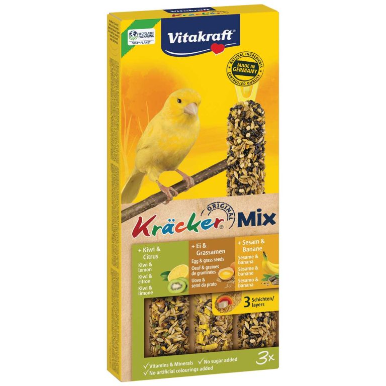 Vitakraft Kracker Triple Mix for Canary 80gr (Mix για Καναρίνι)