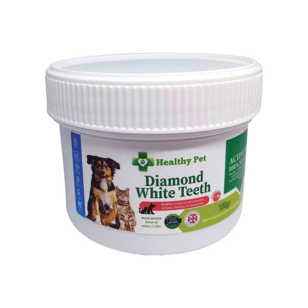 Healthy Pet Diamond White Teeth 100gr για Σκύλους & Γάτες