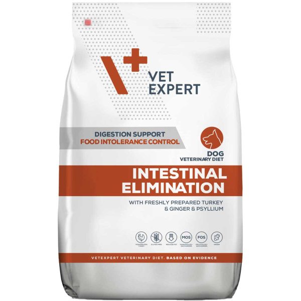 Vet Expert Intestinal Elimination Dog with Turkey 12kg (Γαλοπούλα)