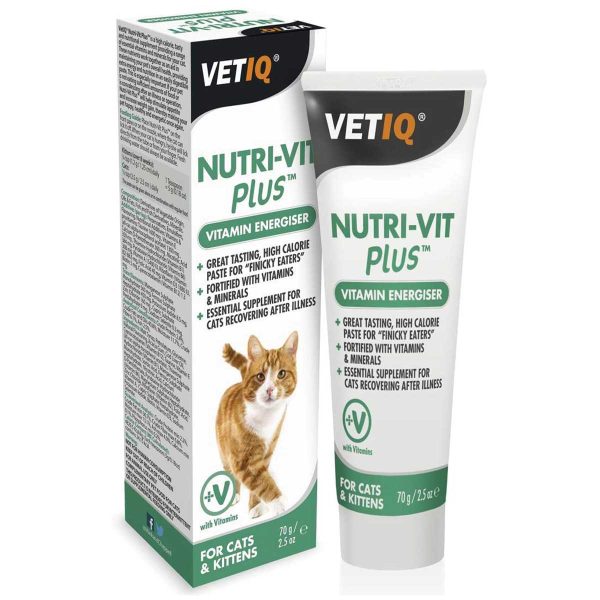 VetIQ Nutri-Vit Plus Cat Paste 70gr (Πολυβιταμίνη σε Πάστα)