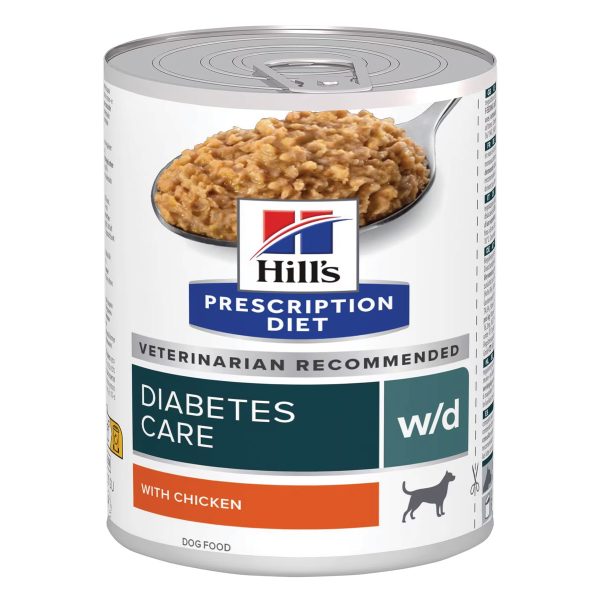 Hill's PD Canine w/d Diabetes Care with Chicken κονσέρβα Σκύλου 370gr (Κοτόπουλο)