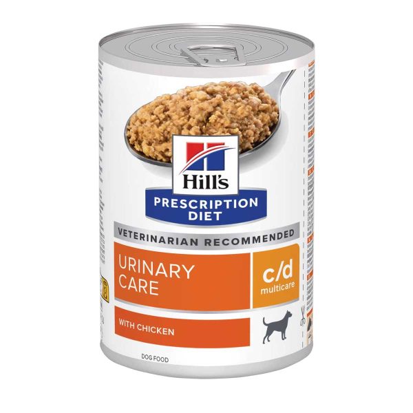 Hill's c/d Urinary Care Dog with Chicken κονσέρβα Σκύλου 370gr (Κοτόπουλο)