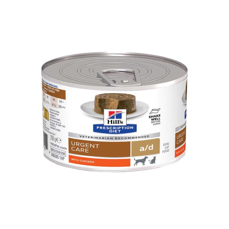 Hill's a/d Urgent Care for Cats & Dogs with Chicken 200gr (Κοτόπουλο)