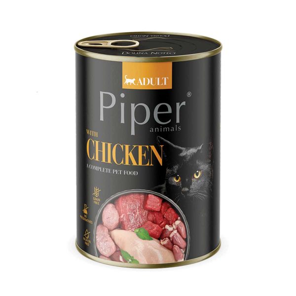 Piper Adult Cat with Chicken 400gr (Κοτόπουλο)