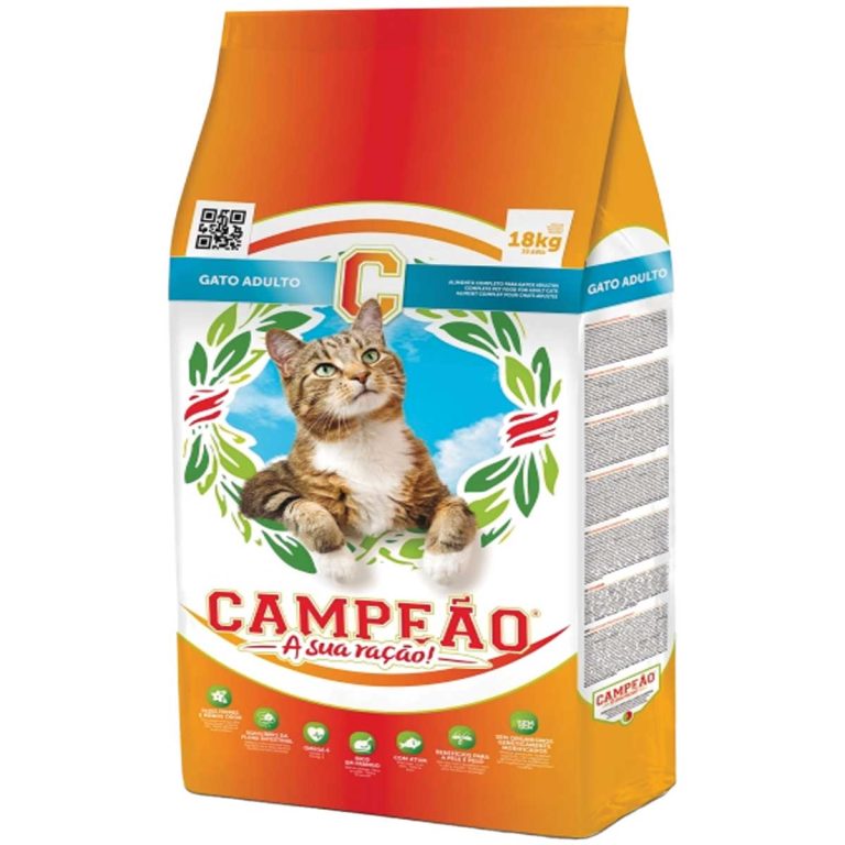 Campeao Adult Cat Poultry 18kg (Πουλερικά - Πολύχρωμη)