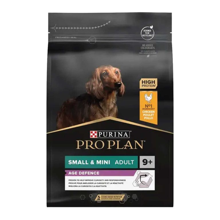 Purina Pro Plan Small & Mini Adult Dog Age Defence 9+ with Chicken 700gr (Κοτόπουλο)