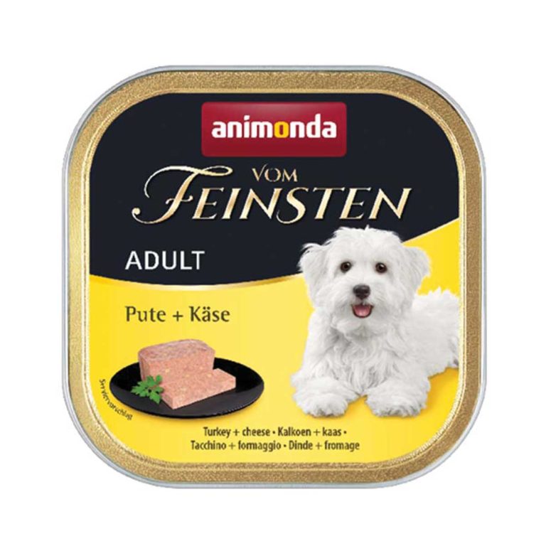 Animonda Vom Feinsten Classic Adult Dog Light Turkey & Cheese 150gr (Γαλοπούλα - Τυρί)