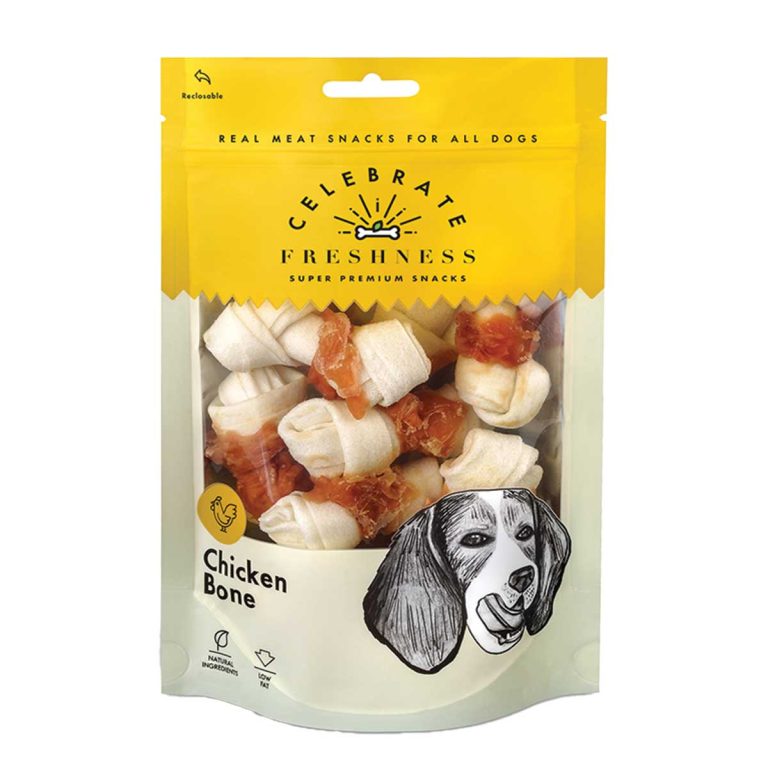 Celebrate Freshness Super Premium Snacks for Dog Chicken Bone 100gr (Κοτόπουλο)