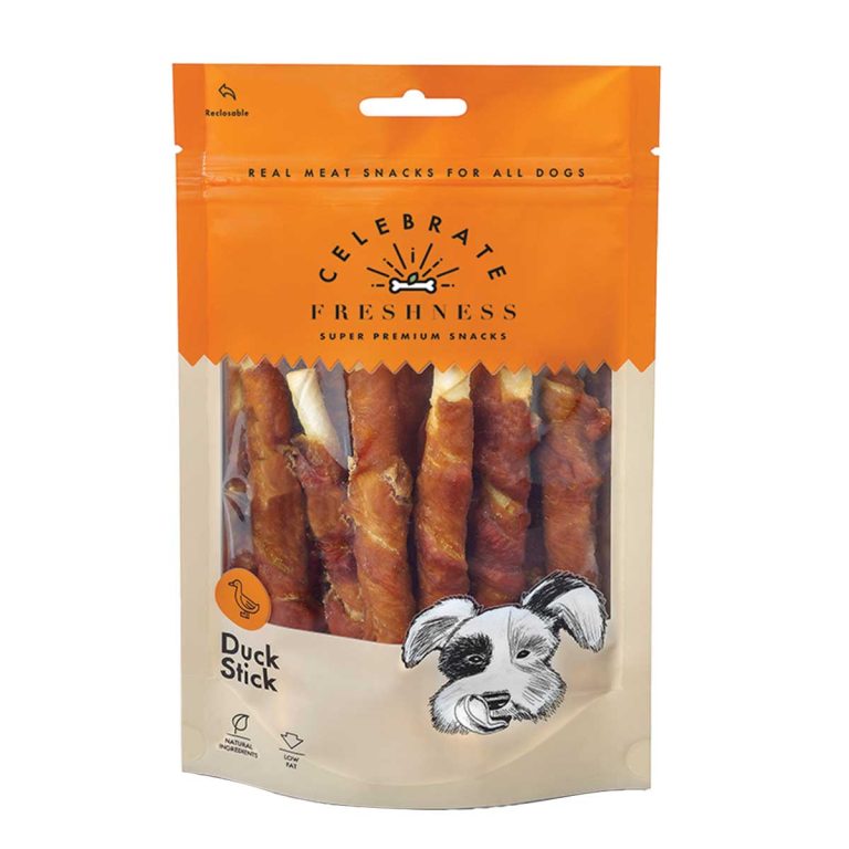 Celebrate Freshness Super Premium Snacks for Dog Duck Stick 100gr (Πάπια)