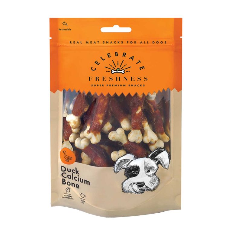 Celebrate Freshness Super Premium Snacks for Dog Duck Calcium Bone 100gr (Πάπια)