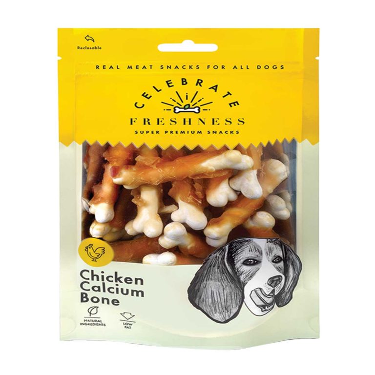 Celebrate Freshness Super Premium Snacks for Dog Chicken Calcium Bone 360gr (Κοτόπουλο)