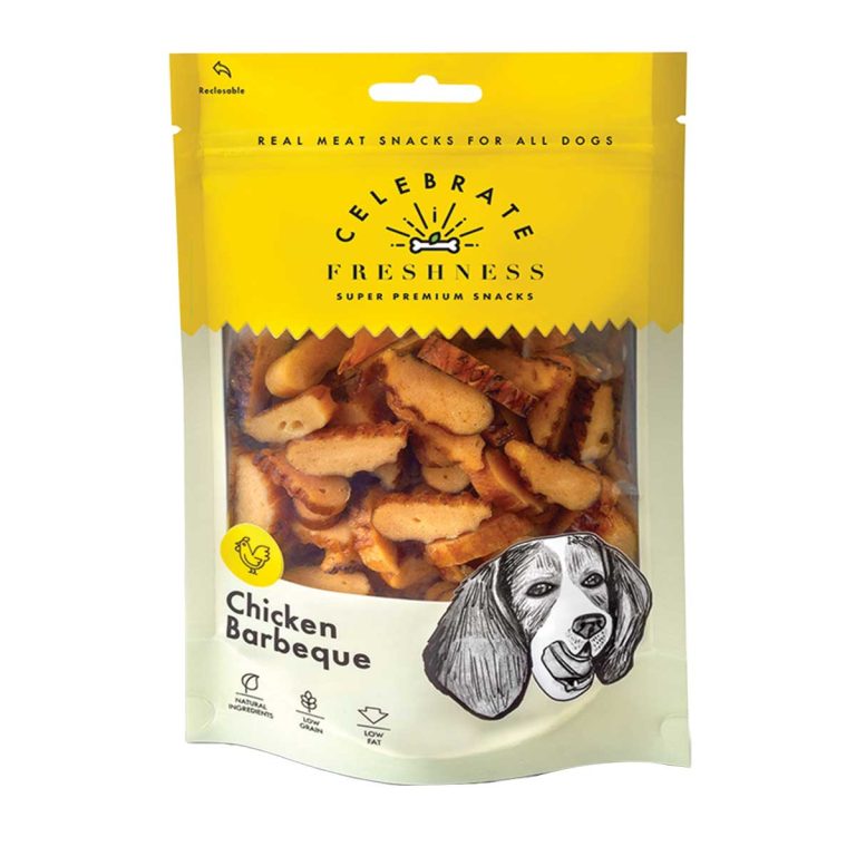Celebrate Freshness Super Premium Snacks for Dog Chicken Barbeque 100gr (Κοτόπουλο)