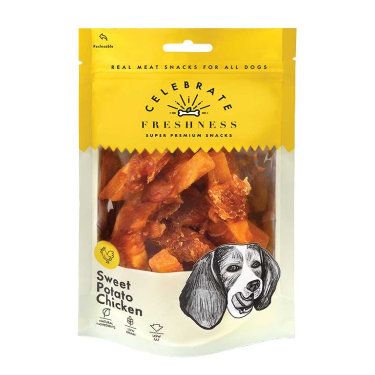 Celebrate Freshness Super Premium Snacks for Dog Sweet Potato Chicken 100gr (Κοτόπουλο - Γλυκοπατάτα)
