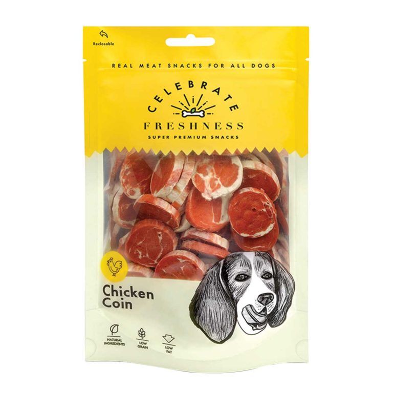 Celebrate Freshness Super Premium Snacks for Dog Chicken Coin 100gr (Κοτόπουλο)