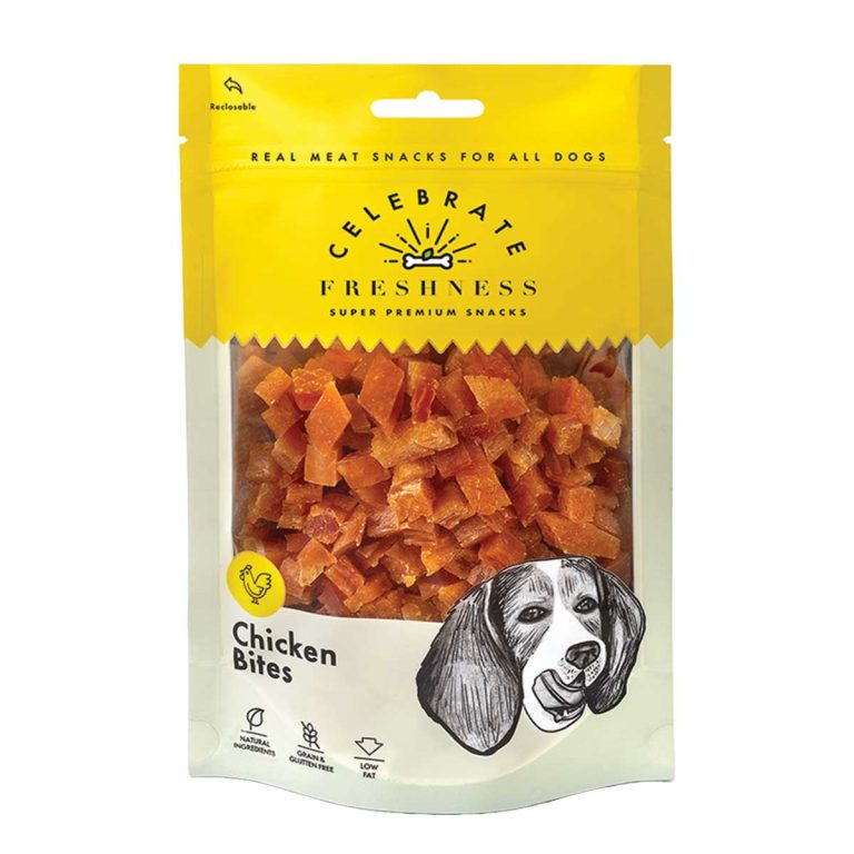 Celebrate Freshness Super Premium Snacks for Dog Chicken Bites 100gr (Κοτόπουλο)