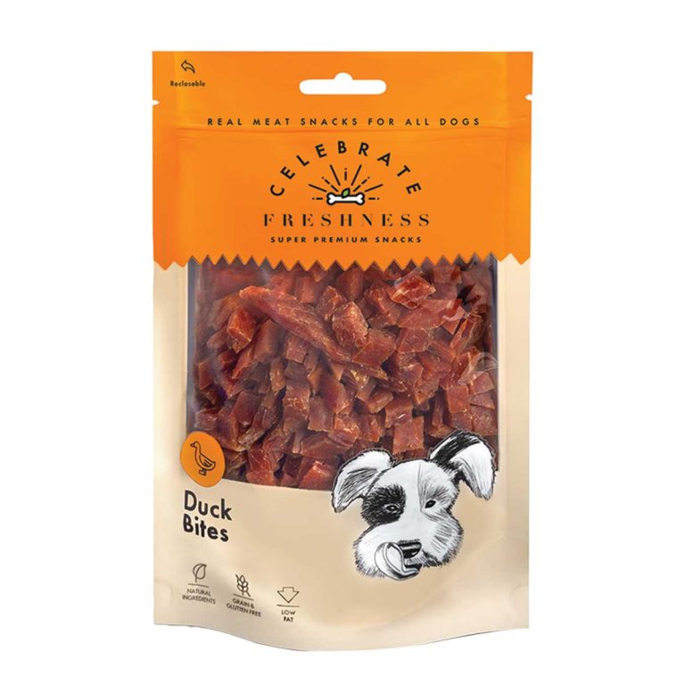 Celebrate Freshness Super Premium Snacks for Dog Duck Bites 100gr (Πάπια)