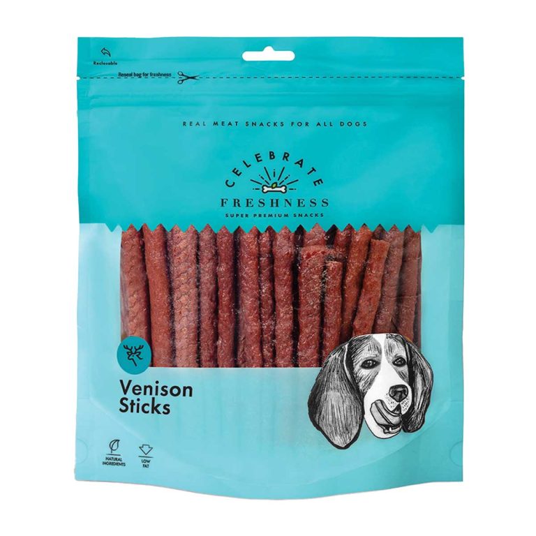 Celebrate Freshness Super Premium Snacks for Dog Venison Sticks 360gr (Ελάφι)