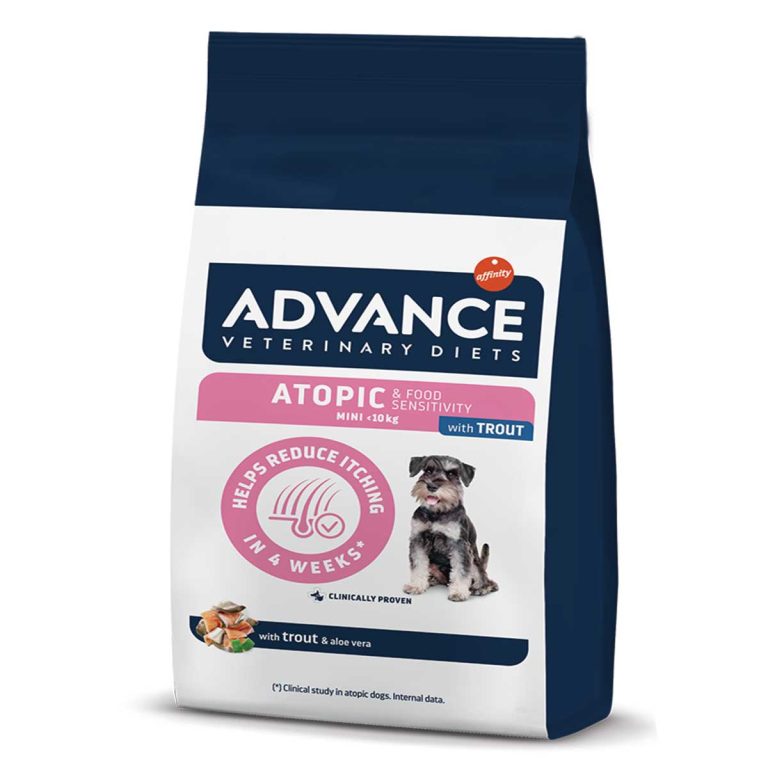 Advance Veterinary Diet for Dog Atopic & Food Sensitivity Mini with Trout 1.5kg (Πέστροφα)