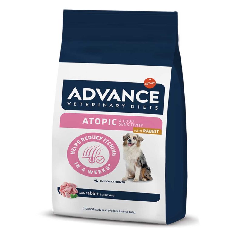 Advance Veterinary Diet for Dog Atopic & Food Sensitivity with Rabbit 12kg (Κουνέλι)