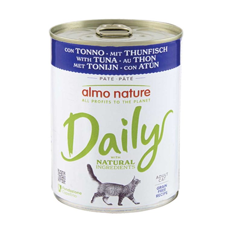 Almo Nature Daily Pate for Cat with Tuna 400gr (Τόνος)