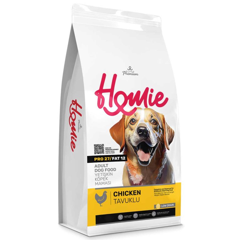 Homie Super Premium Dog Adult Digestion Care Chicken Low Grain 12kg (Κοτόπουλο)