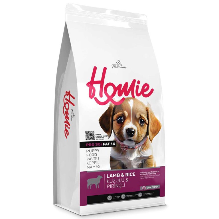 Homie Super Premium Puppy Lamb & Rice Low Grain 3kg (Αρνί & Ρύζι)