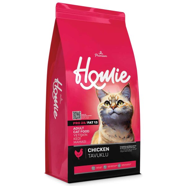 Homie Premium Cat Adult Chicken 15kg (Κοτόπουλο)