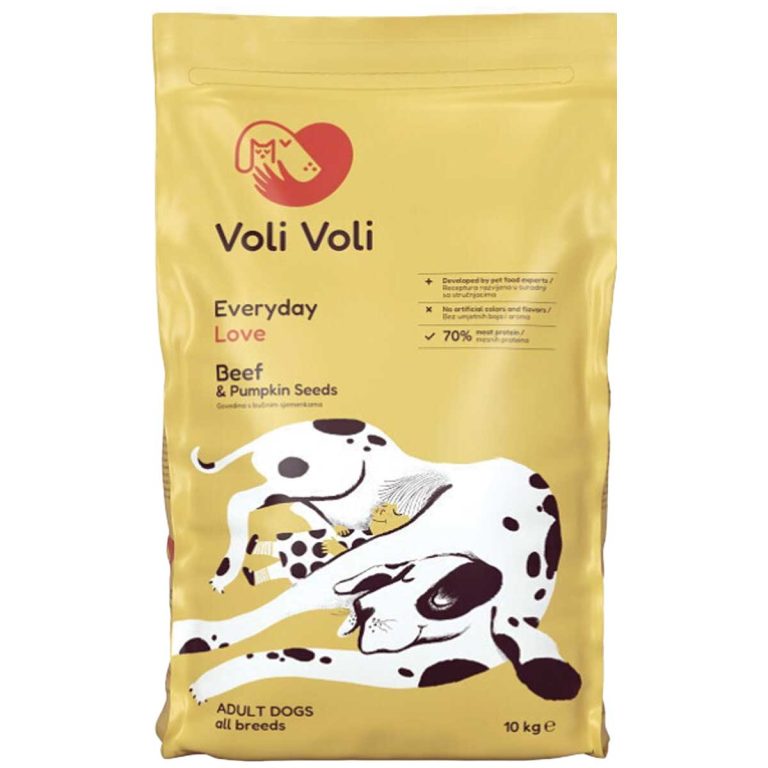 Voli Voli Love Dog Premium with Beef - Chicken - Cranberries - Potatoes 10kg (Βοδινό - Κοτόπουλο - Κράνμπερι - Πατάτα)