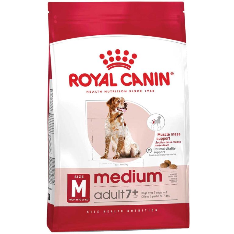 Royal Canin Medium Adult 7+ Dog 4kg