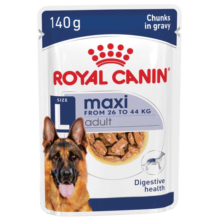 Royal Canin Maxi Adult Dog 140gr (in Gravy)