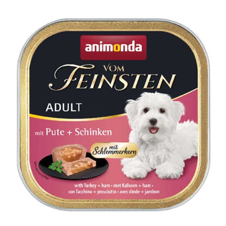 Animonda Vom Feinsten Classic (Light) Adult Dog with Turkey & Ham 150gr (Γαλοπούλα - Ζαμπόν)