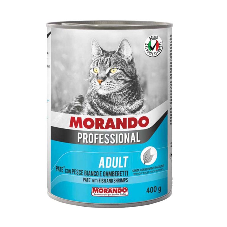 Morando Professional Adult Cat with Fish & Shrimps 400gr (Ψάρι & Γαρίδα)