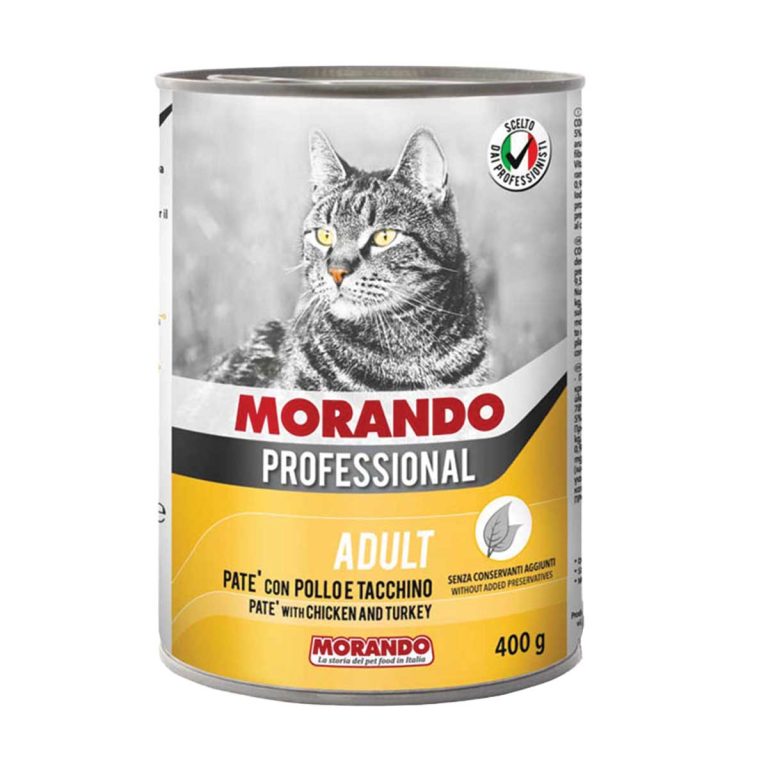 Morando Professional Adult Cat with Chicken & Turkey 400gr (Κοτόπουλο & Γαλοπούλα)