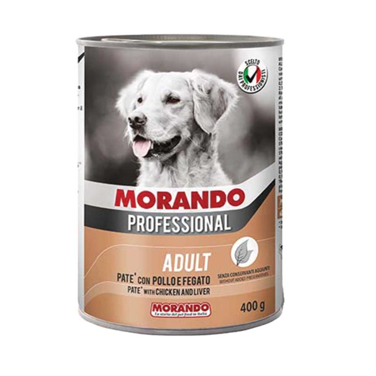 Morando Professional Adult Dog with Chicken & Liver 400gr (Κοτόπουλο - Συκώτι)