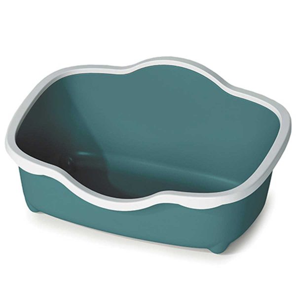 Stefanplast Tres Chic Open Ανοιχτή Αμμολεκάνη (Τουαλέτα) Γάτας με Χείλος 56x38.5x26cm