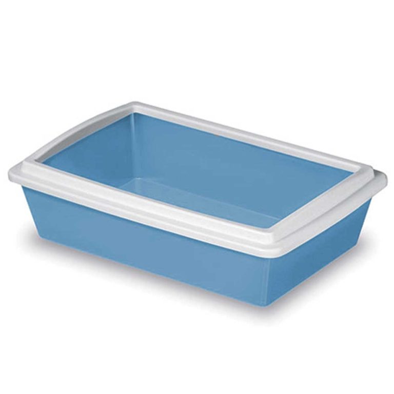 Stefanplast Cat Litter Tray 1 Ανοιχτή Αμμολεκάνη (Τουαλέτα) Γάτας με Χείλος 40x30x10cm