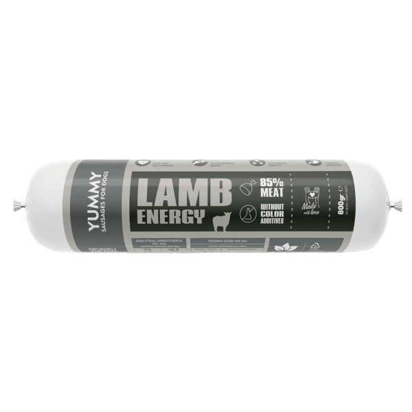 Yummy Lamb Energy 800gr (Σαλάμι Σκύλου - Αρνί)