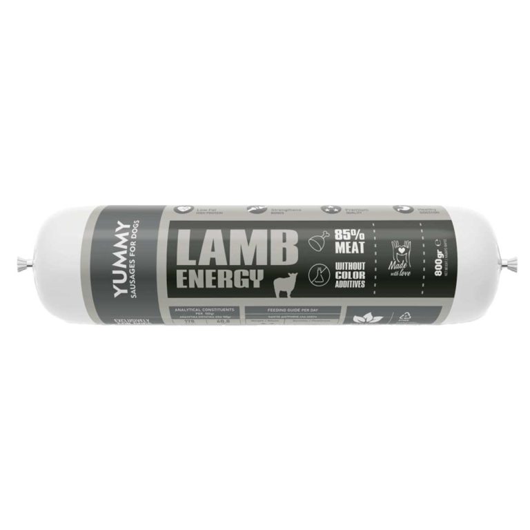 Yummy Lamb Energy 800gr (Σαλάμι Σκύλου - Αρνί)