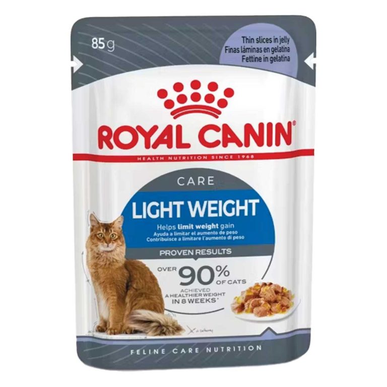 Royal Canin Light Weight Care for Adult Cat in Jelly 85gr (Λεπτές Φέτες σε Ζελέ)