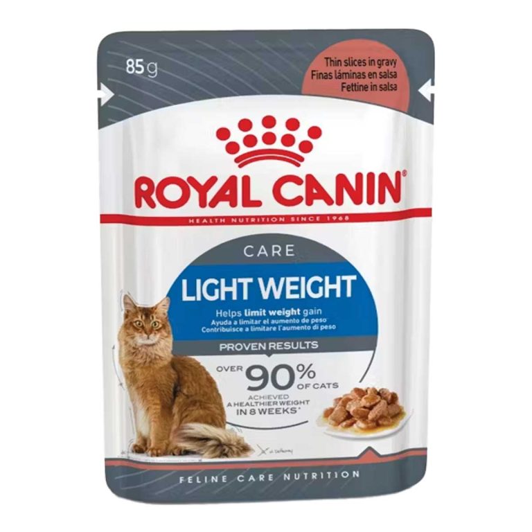 Royal Canin Light Weight Care for Adult Cat in Gravy 85gr (Λεπτές Φέτες σε Σάλτσα)