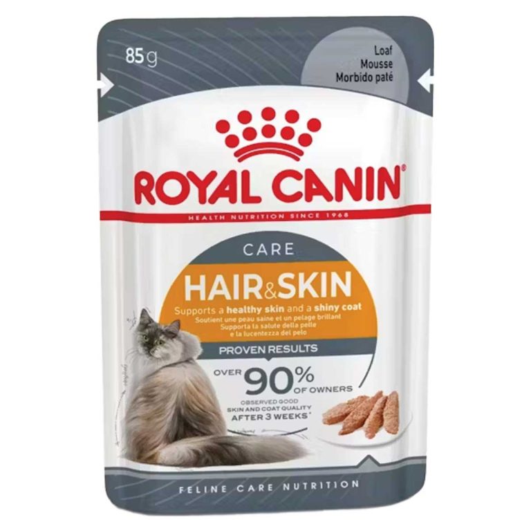 Royal Canin Hair & Skin Care for Adult Cat in Loaf 85gr (Πατέ)