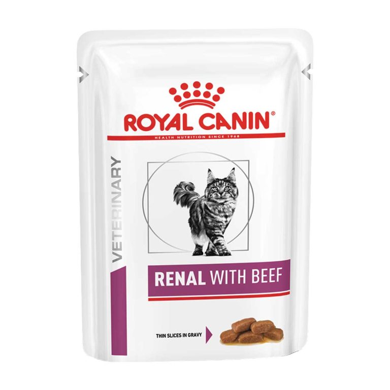 Royal Canin VHN Renal Cat with Beef Thin Slices in Gravy 85gr (Μοσχάρι)