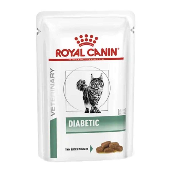 Royal Canin VHN Diabetic Cat Thin Slices in Gravy 85gr