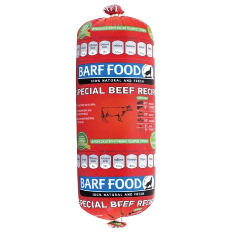 B.A.R.F.Food Special Beef Recipe 500gr (Μοσχάρι)