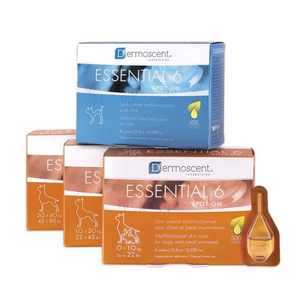 Dermoscent Essential 6 Dog Spot-on 20-40kg (4x2.4ml)