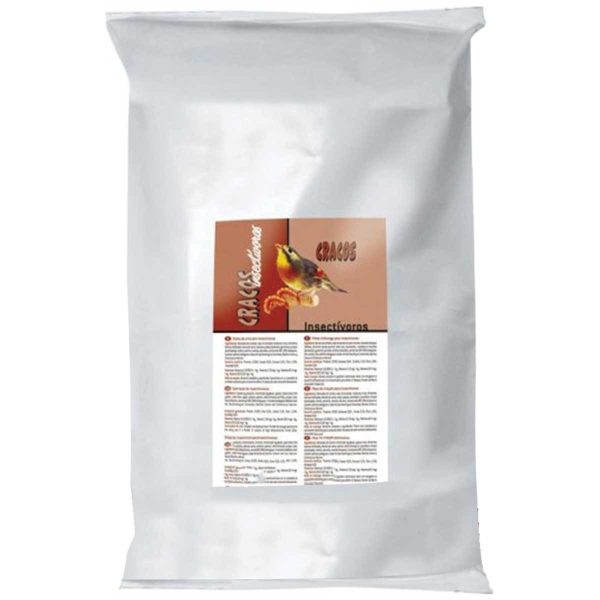 Cracos Insectivoros 25kg