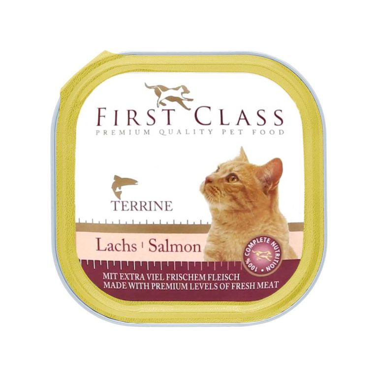 First Class Pate with Salmon for Adult Cat 100gr (Σολομός)