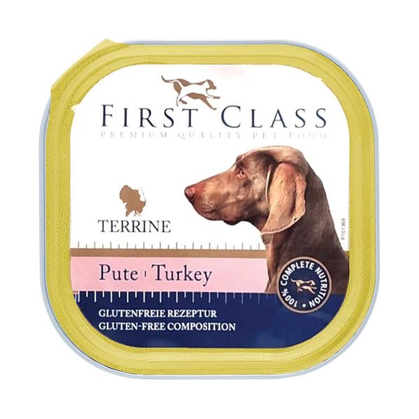 First Class Pate with Turkey for Dogs 300gr (Γαλοπούλα)