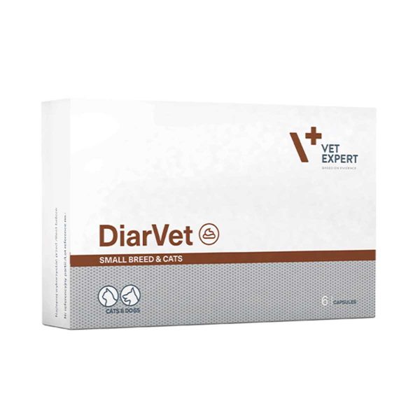 Vet Expert DiarVet Small Breeds & Cats 6caps twist-off (6 κάψουλες)